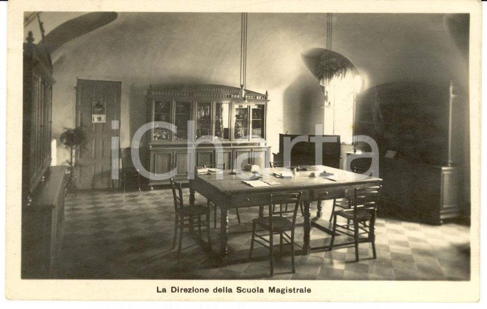 Cartolina originale da collezione 1935 CASALE MONFERRATO Istituto SACRO CUORE Direzione Istituto Magistrale FP VG 1