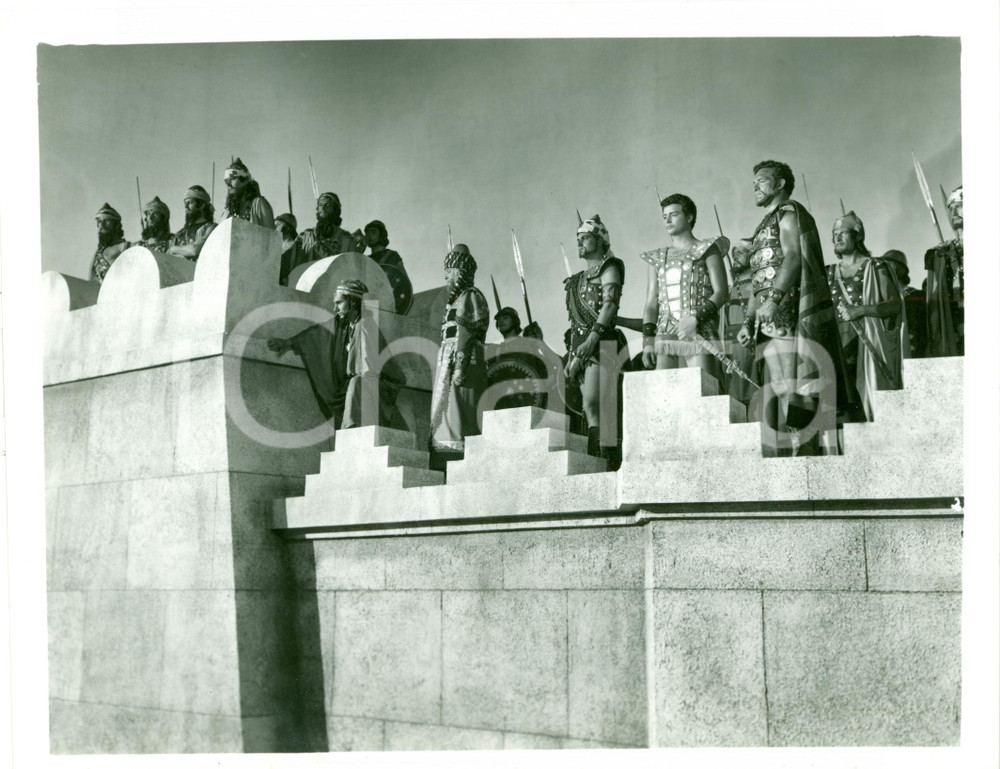 Fotografia d epoca originale 1952 LA REGINA DI SABA Foto di scena con Franco SILVA Fotografia 1