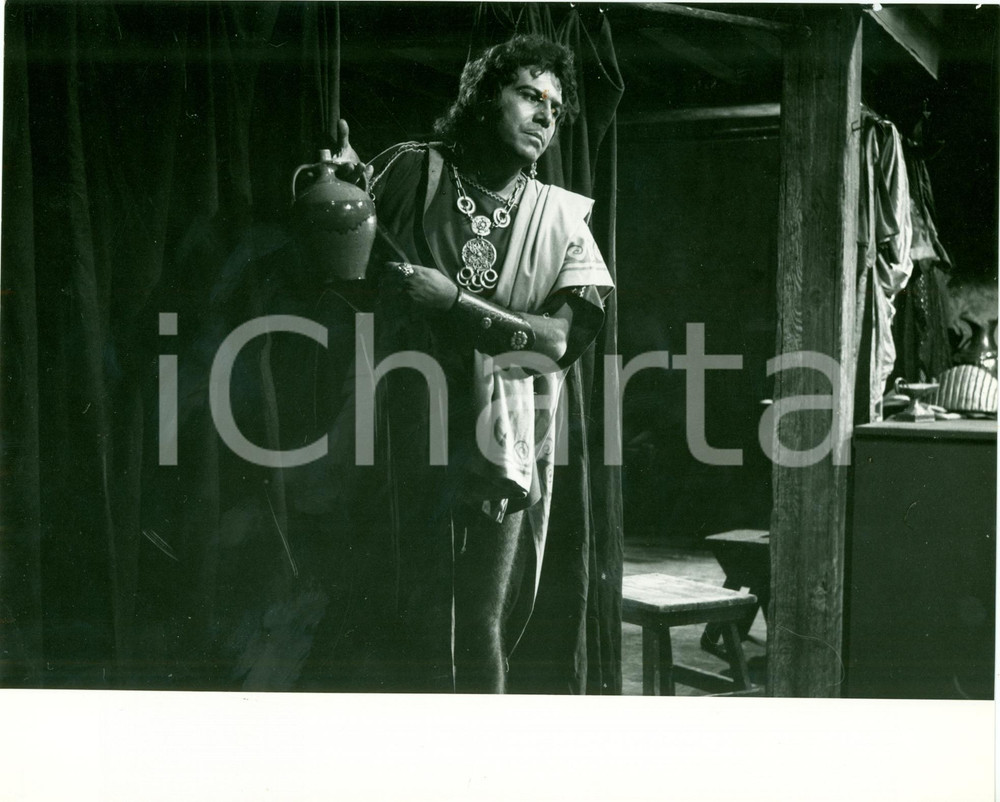 Fotografia d epoca originale 1960 L ASSEDIO DI SIRACUSA Enrico Maria SALERNO Foto di scena 1