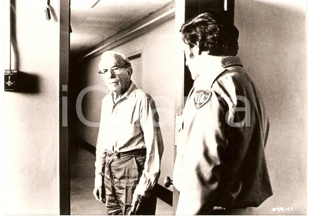 Fotografia d epoca originale 1979 GOING IN STYLE Foto di scena con George BURNS Mostra Cinema Venezia 1