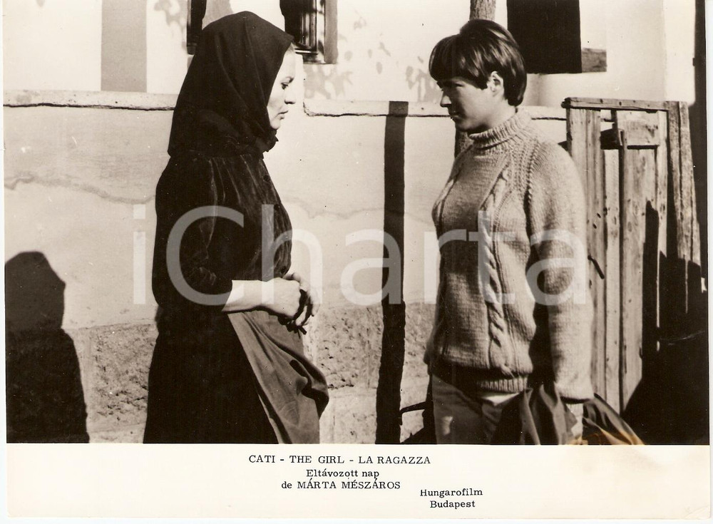 Fotografia d epoca originale 1968 UNGHERIA Katy KOVACS in THE GIRL EltÃ¡vozott nap Foto di scena 1