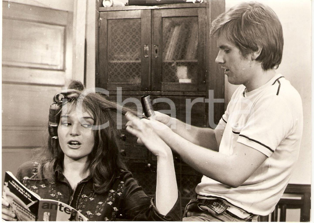 Fotografia d epoca originale 1977 SLOVENIA Majda POTOKAR Foto di scena Film TO SO GADI Real Pests 1