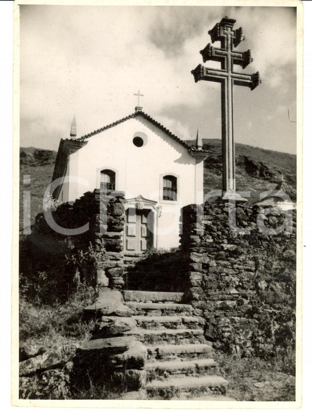 Fotografia d epoca originale 1950 OURO PRETO Brazil Capela do Padre FARIA Photo 1