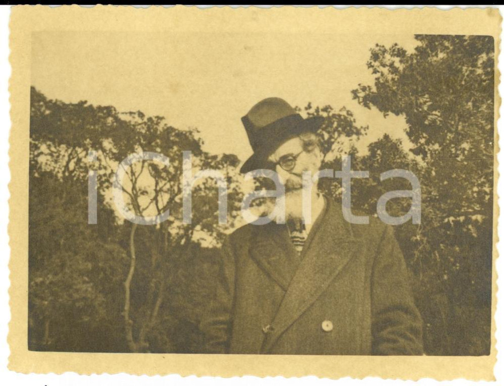 Fotografia d epoca originale 1948 NAPOLI Ritratto del barone Michele Mimi PASCA DI MAGLIANO Fotografia 1