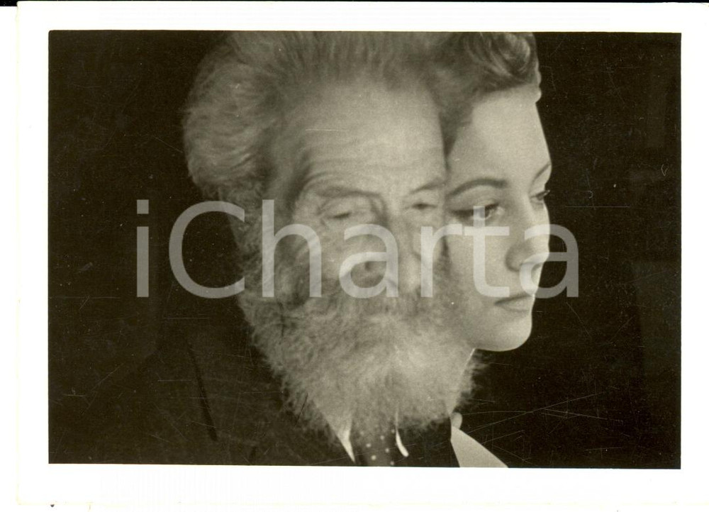 Fotografia d epoca originale 1954 NAPOLI il barone Michele Mimi PASCA DI MAGLIANO  Fotografia 1