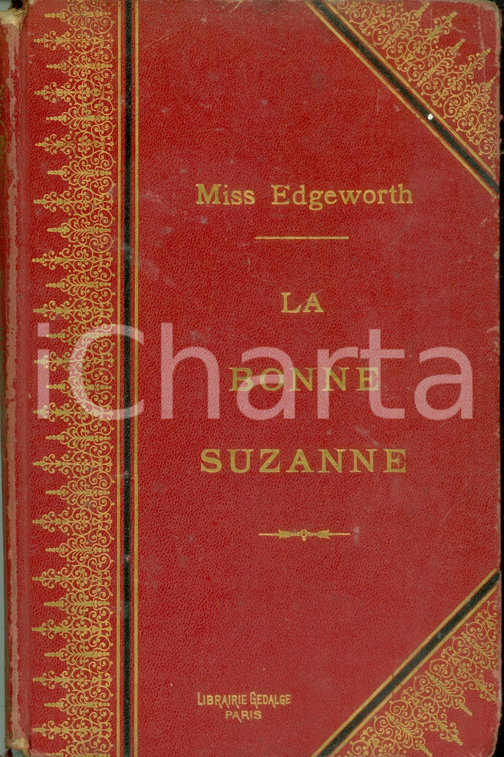 Libro, pubblicazione d epoca 1880 Marie EDGEWORTH La bonne Suzanne Librairie GEDALGE Legatura 1