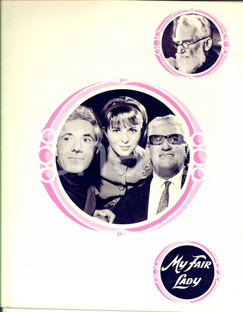 Materiale pubblicitario d’epoca 1960 ca MY FAIR LADY Fascicolo PUBBLICITARIO Delia SCALA Leopoldo VALENTINI 1