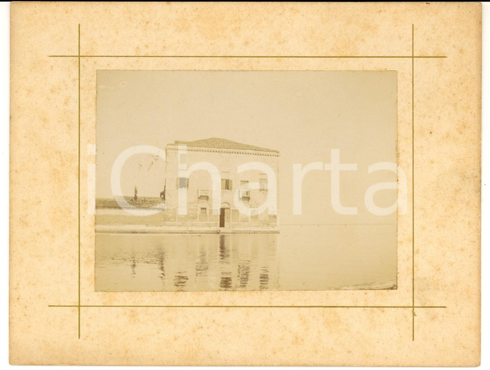Fotografia d epoca originale 1910 ca VENEZIA Casino degli spiriti Fotografia VINTAGE RARA 17x14 cm 1