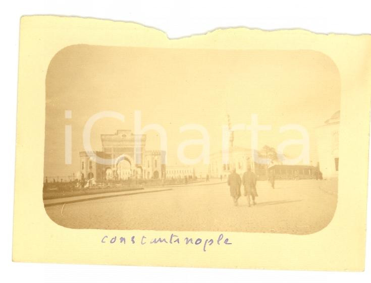 Fotografia d epoca originale 1920 ISTANBUL Turkey Ministero della Guerra Foto VINTAGE ORIENTE cm 9x6 1