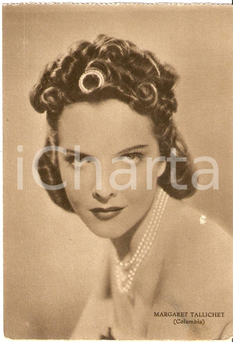 Cartolina originale da collezione 1939 MARGARET TALLICHET Fotografia seriale RIZZOLI Columbia FG NV 1