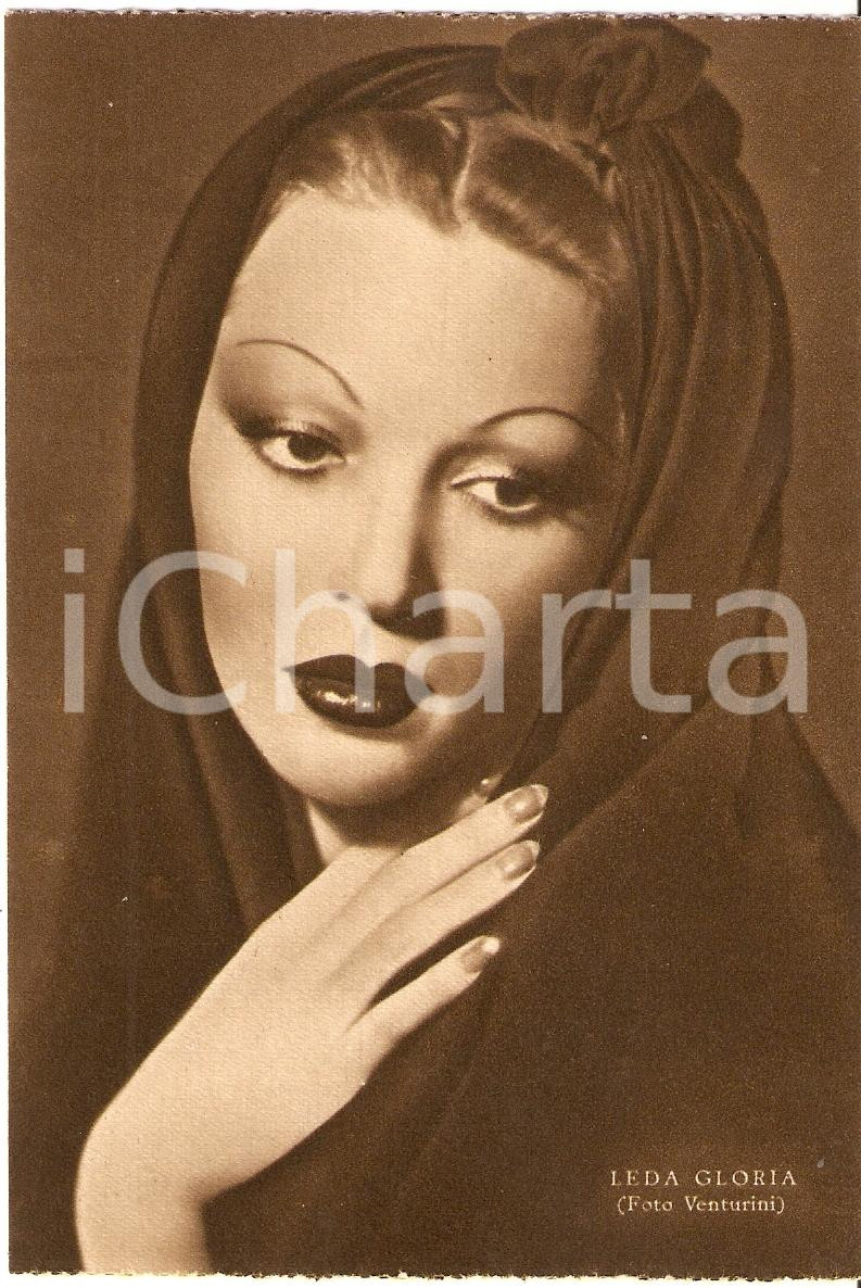 Cartolina originale da collezione 1939 LEDA GLORIA Fotografia seriale RIZZOLI Foto Venturini FG NV 1