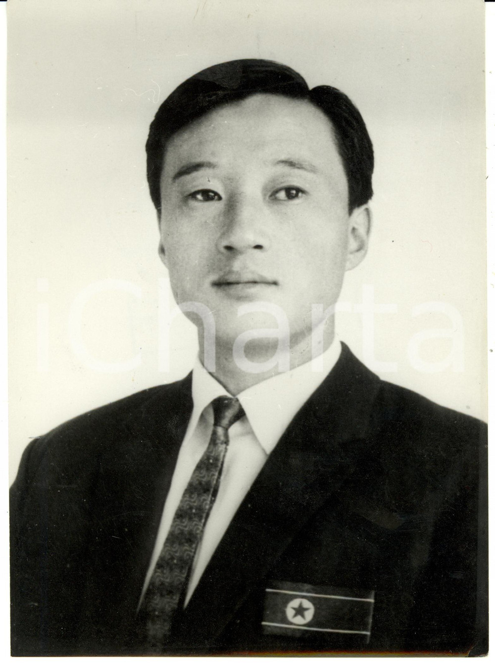 Fotografia d epoca originale 1968 COREA DEL NORD Nazionale calcio  Ri DONG WOON ala sinistra Foto 1 1