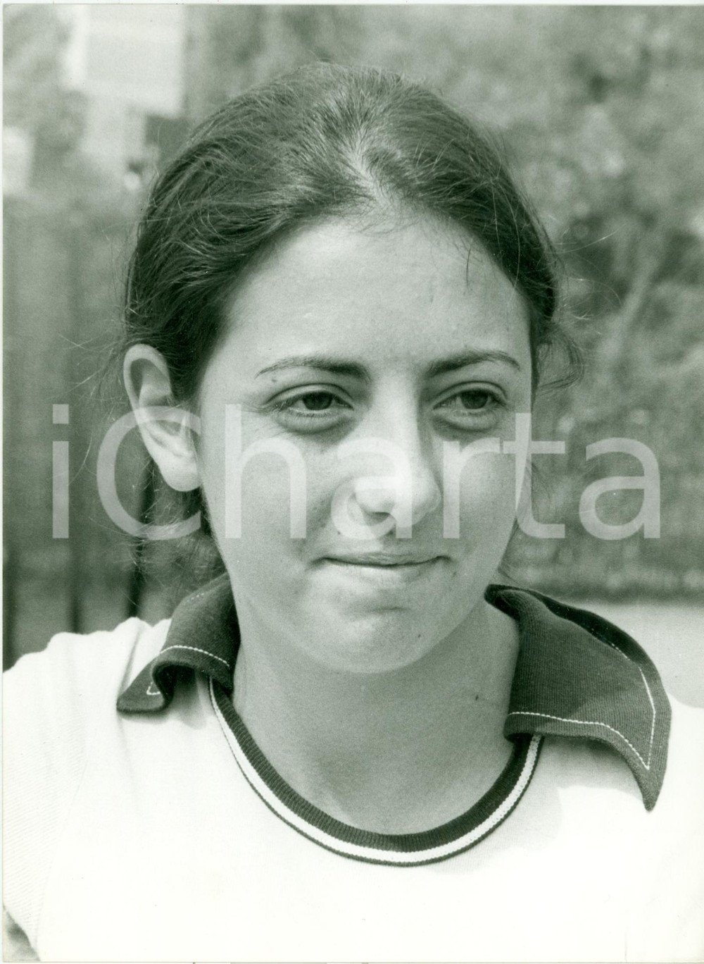 Fotografia d epoca originale 1980 ca TENNIS Ritratto tennista Antonella ROSA Fotografia 1