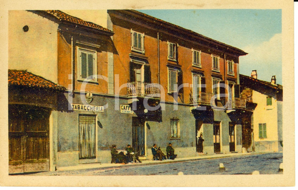 Cartolina originale da collezione 1943 PIOBESI TORINESE TO Ristorante PETTITI Cartolina FP NV 1