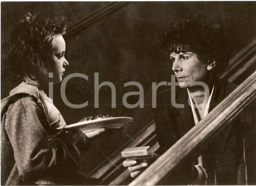 Fotografia d epoca originale 1987 LE SOURD DANS LA VILLE Mireille DANSEREAU Beatrice PICARD Foto di scena 1