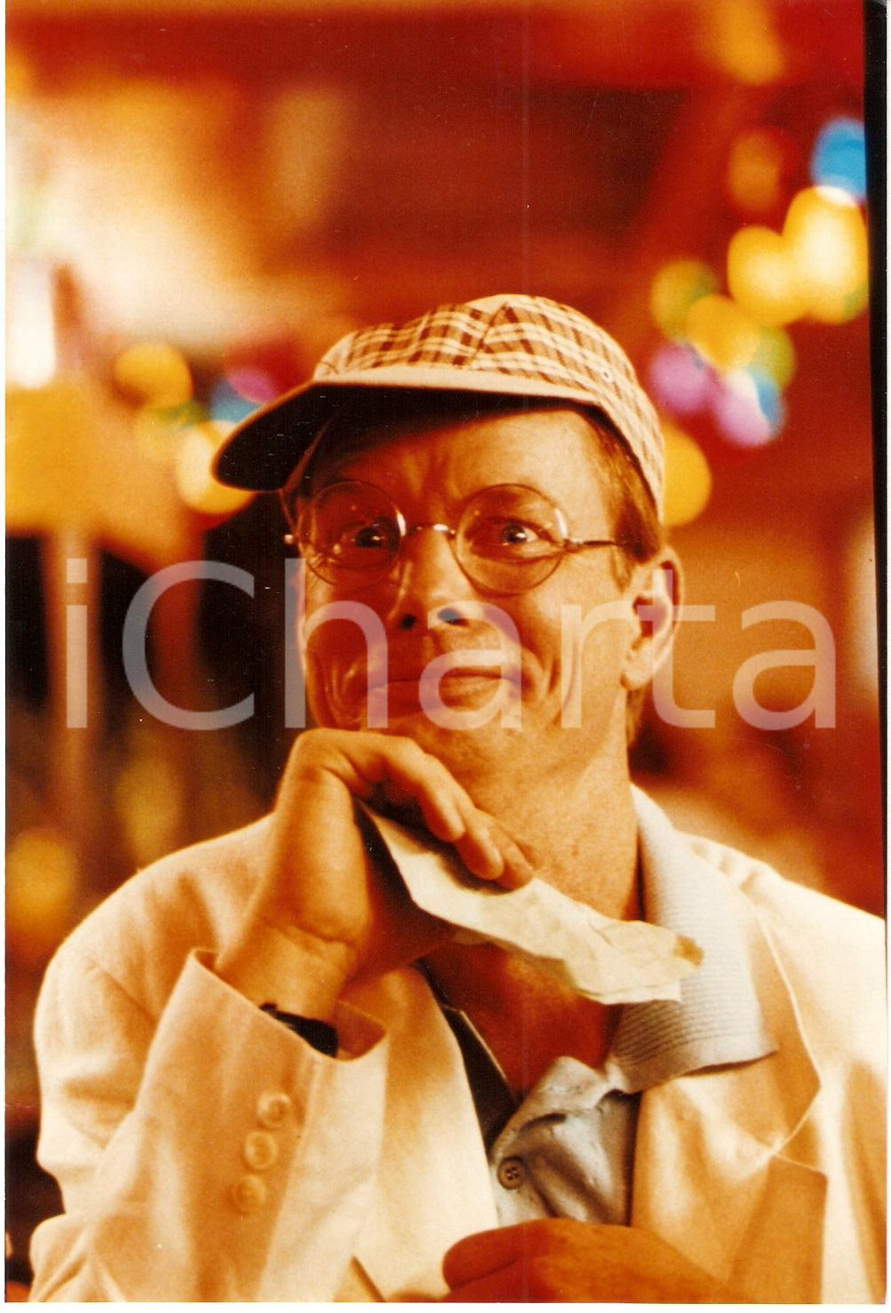 Fotografia d epoca originale 1997 SUBWAY STORIES Subway car from Hell Bill IRWIN Jonathan DEMME Foto di scena 1