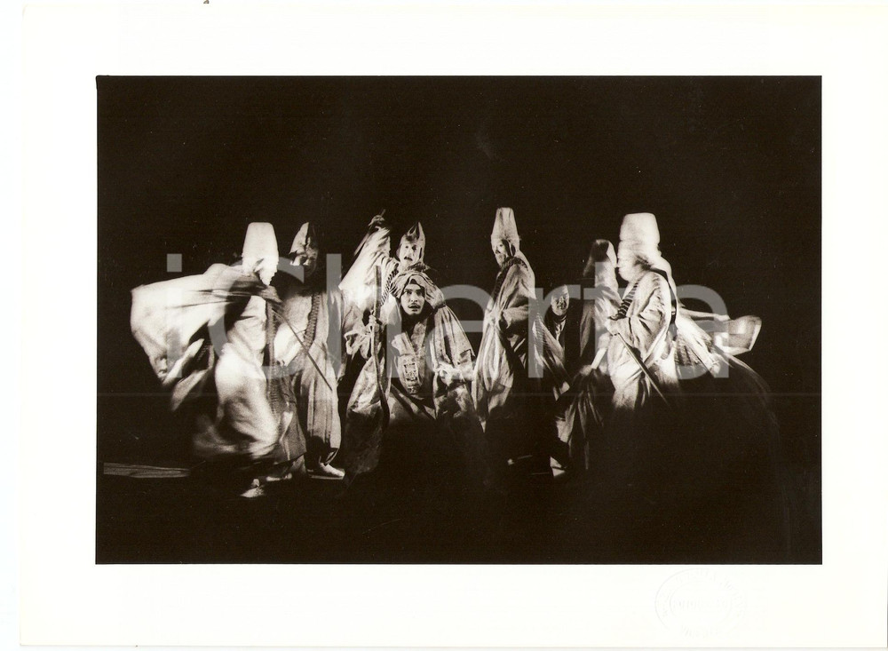 Fotografia d epoca originale 1990 VICENZA Teatro Olimpico DIONYSUS Tadashi SUZUKIScot Suzuki Company of Toga 1
