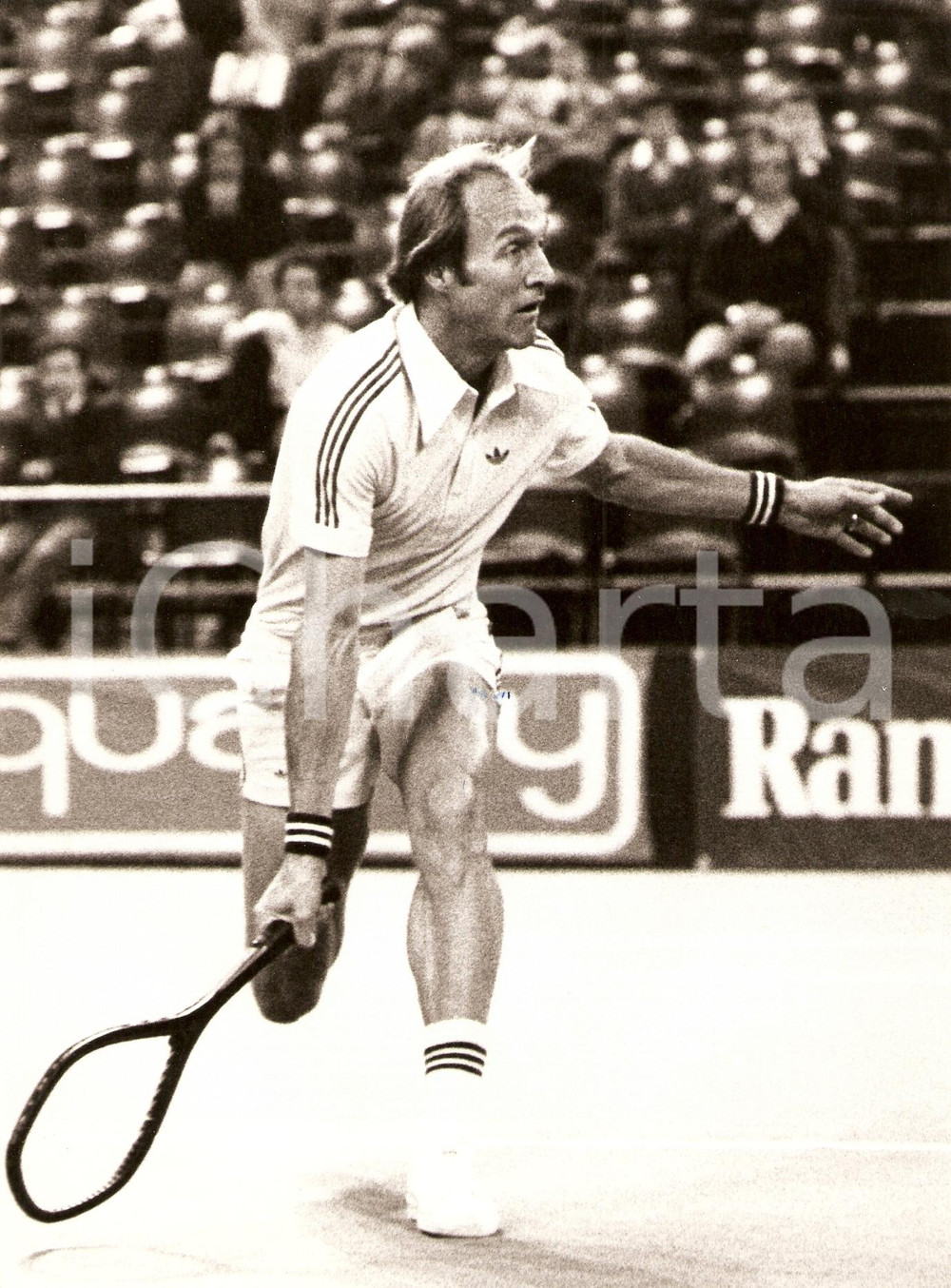 Fotografia d epoca originale 1978 MILANO Ramazzotti Tennis Cup Stan SMITH durante match Fotografia 1