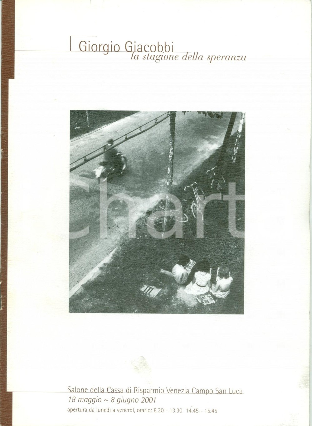 Libro, pubblicazione d epoca 2001 VENEZIA CIRCOLO LA GONDOLA Giorgio GIACOBBI stagione speranza ILLUSTRATO 1
