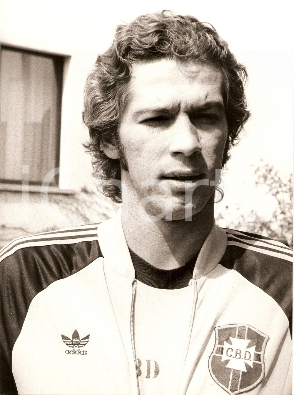 Fotografia d epoca originale 1978 BRASILE Calcio MONDIALI Emerson LEAO Ritratto Nazionale Fotografia 1