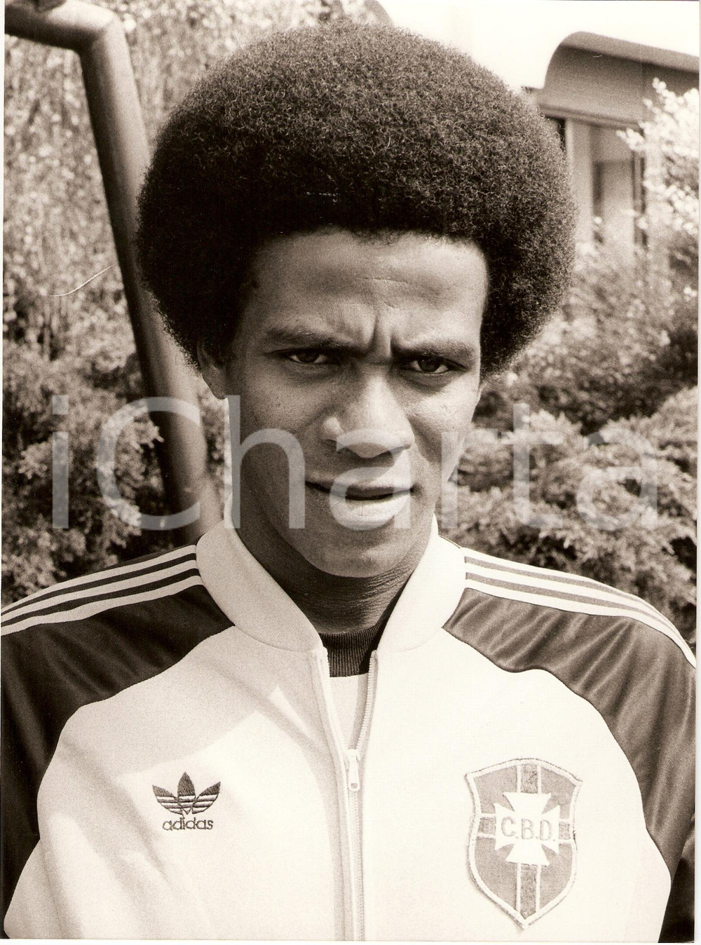Fotografia d epoca originale 1978 BRASILE Calcio MONDIALI Jorge MENDONCA Ritratto NAZIONALE Fotografia 1
