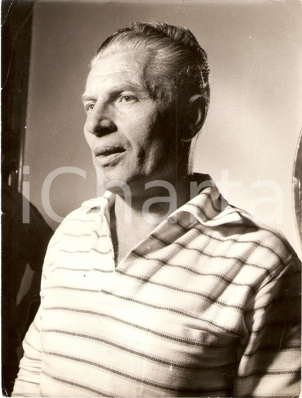 Fotografia d epoca originale 1956 TORINO FC Calcio Blagoje MARJANOVIC Allenatore Ritratto Fotografia 1