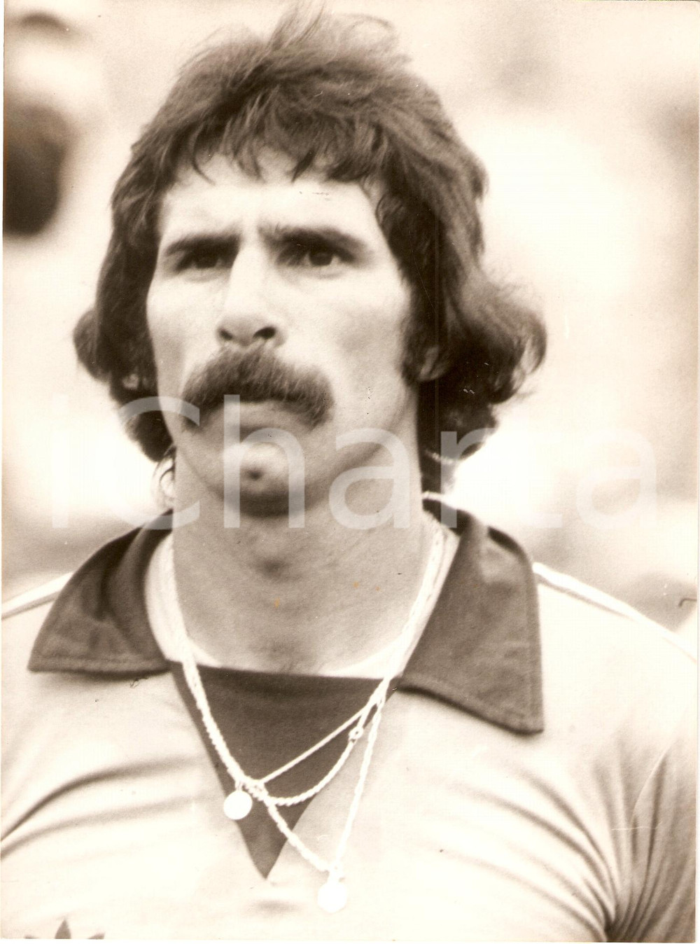 Fotografia d epoca originale 1980 ca URUGUAY Calcio NAZIONALE Rodolfo RODRIGUEZ Portiere Ritratto Fotografia 1