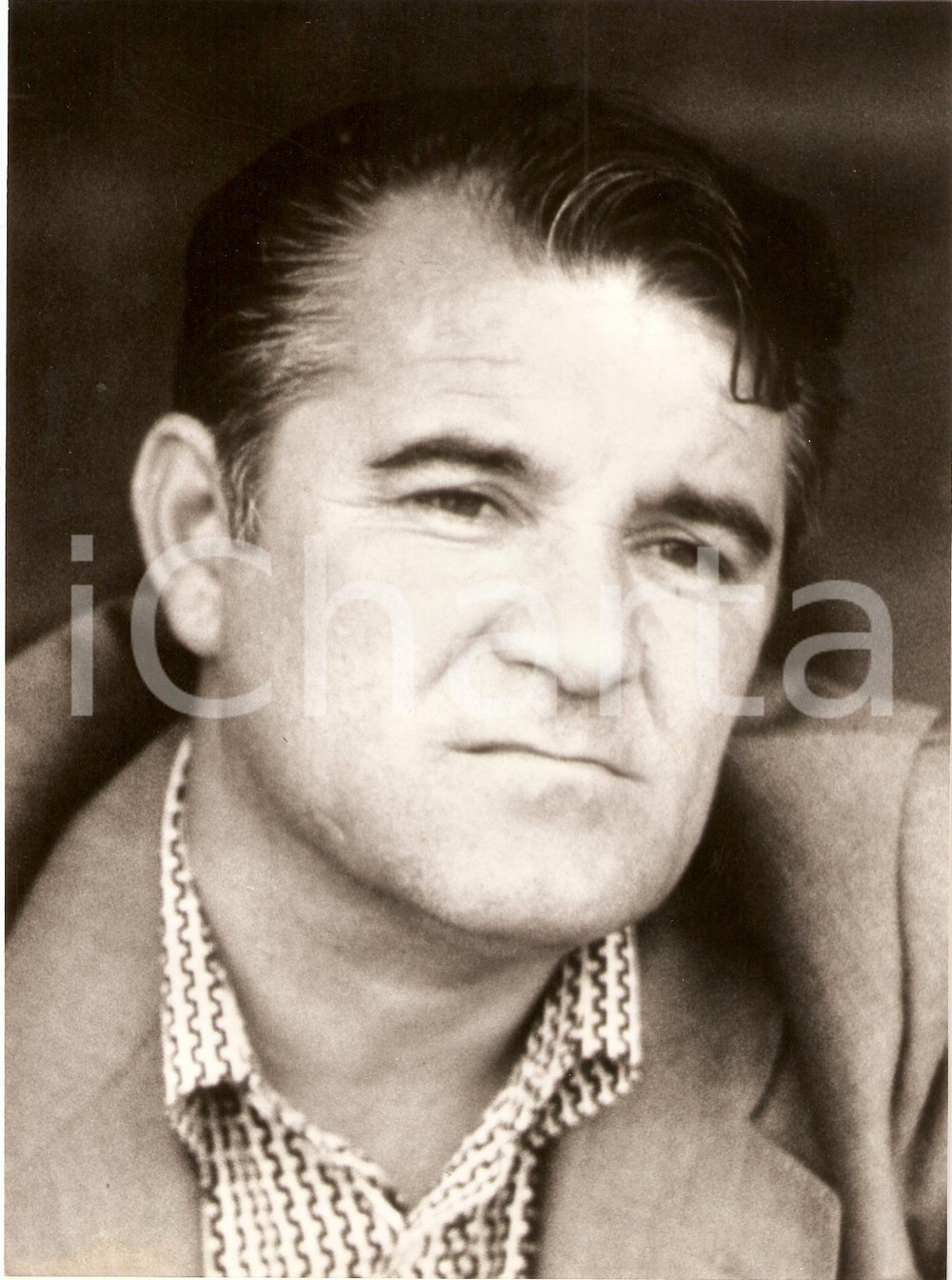 Fotografia d epoca originale 1975 ca JUGOSLAVIA Calcio Miljan MILJANIC Allenatore Ritratto Fotografia 1