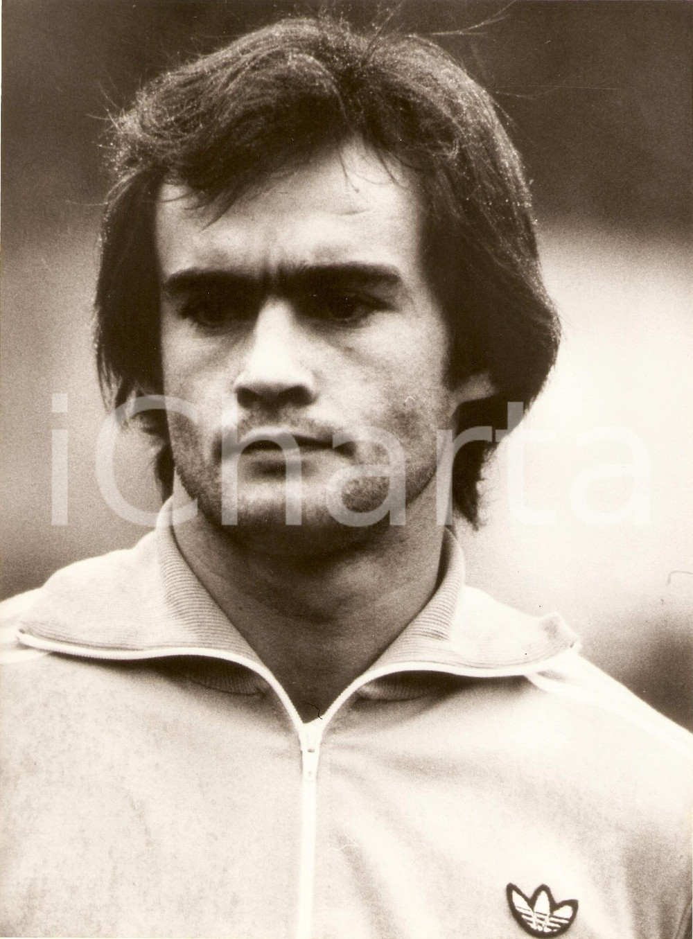 Fotografia d epoca originale 1979 URUGUAY Calcio COPPA AMERICA Eduardo DE LA PENA Ritratto Fotografia 1