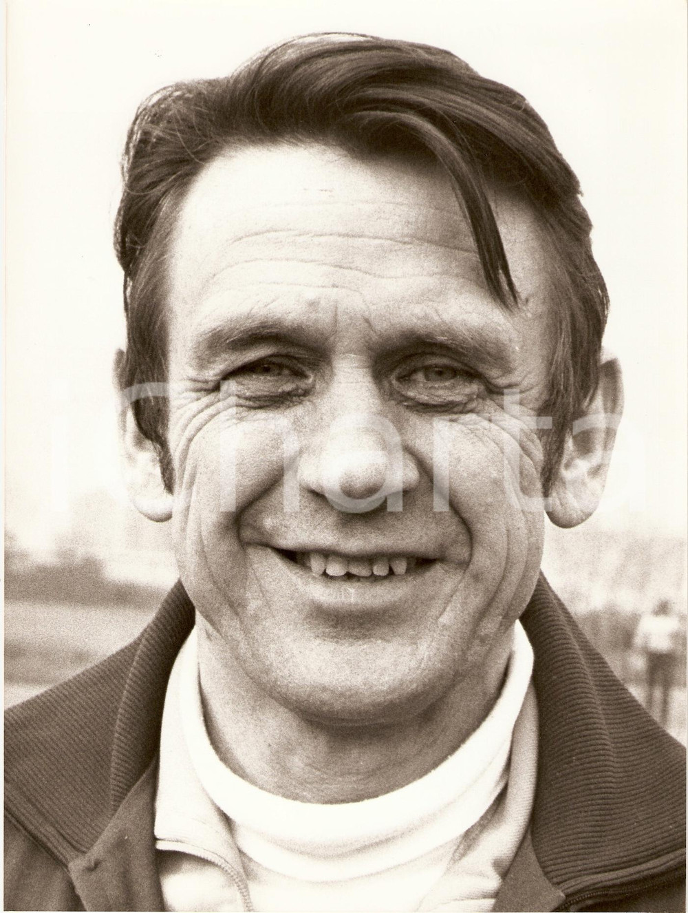 Fotografia d epoca originale 1980 ca CALCIO Nazionale OLANDA Ritratto Allenatore Jan ZWARTKRUIS Foto 1 1