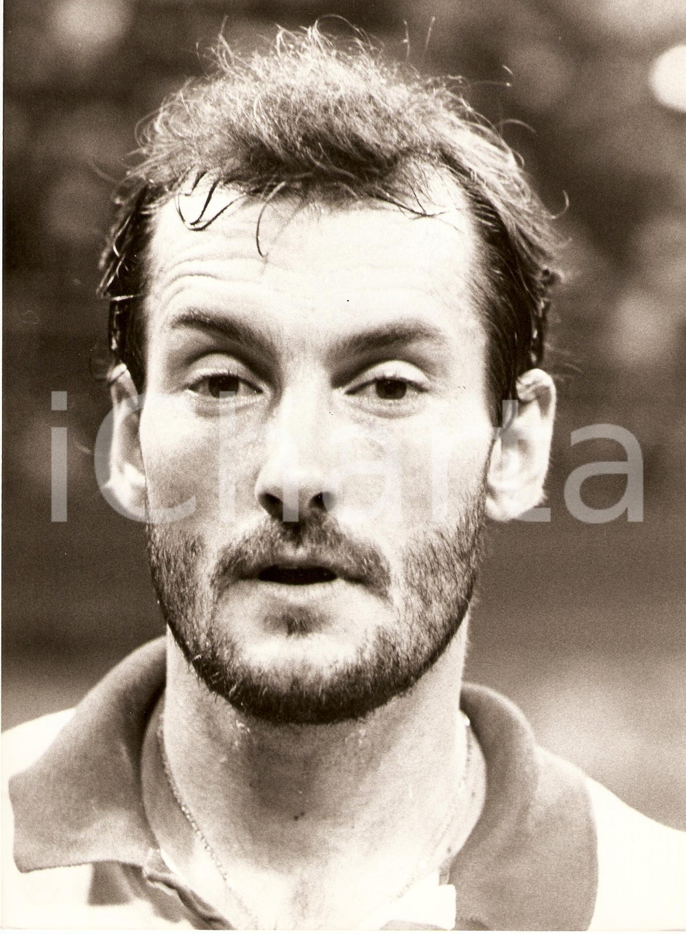 Fotografia d epoca originale 1980 circa TENNIS Gene MAYER Ritratto Tennista Fotografia 1