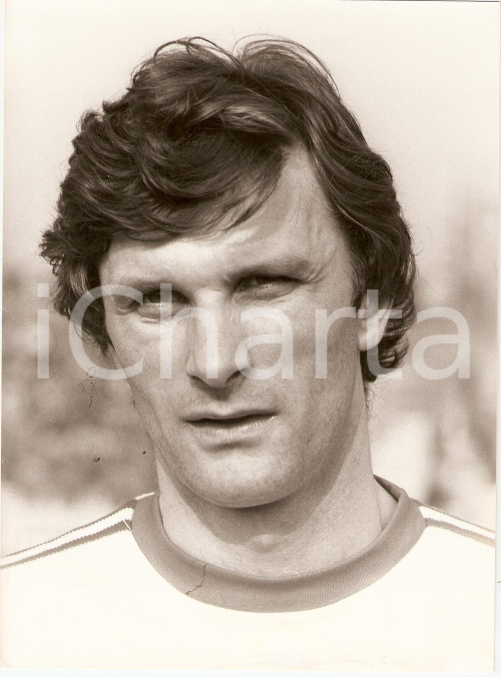 Fotografia d epoca originale 1982 POLONIA Calcio MONDIALI Wladislaw ZMUDA Ritratto POLSKA Fotografia 1