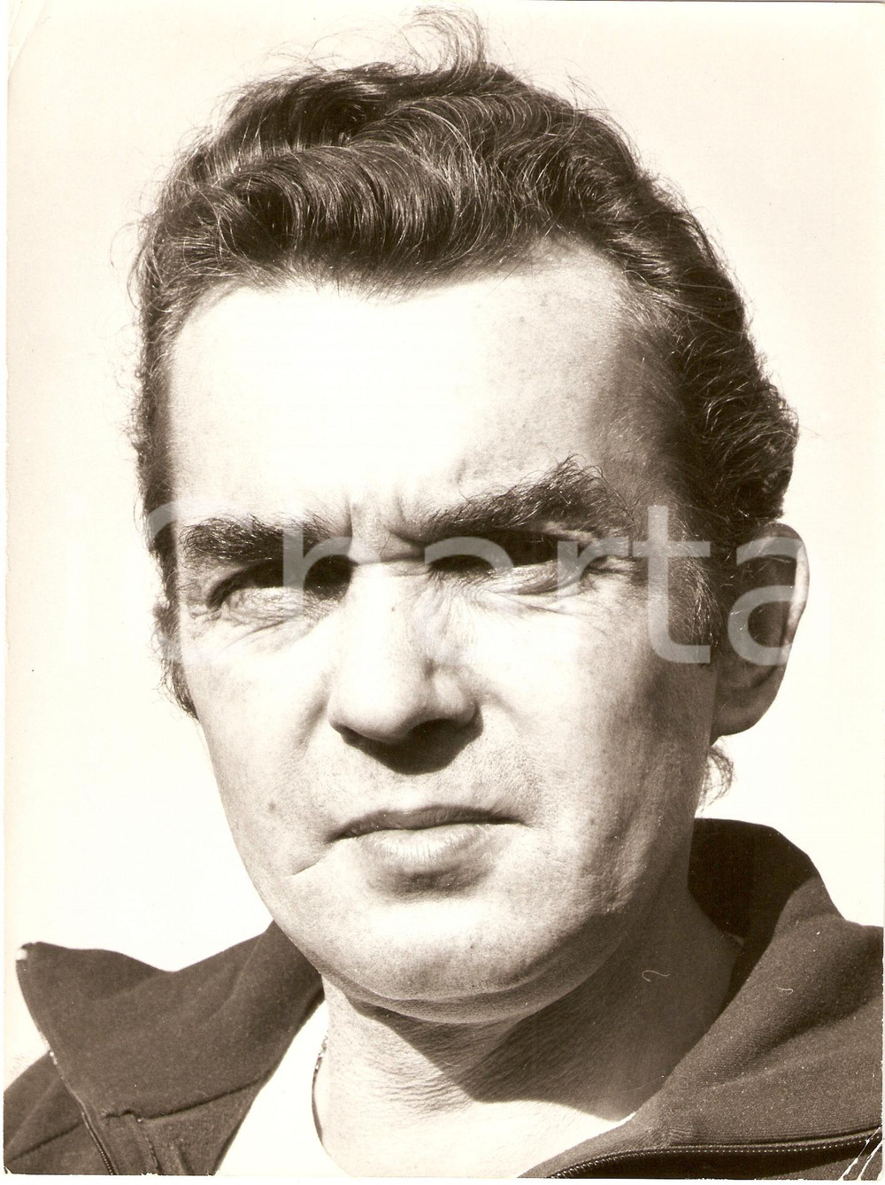 Fotografia d epoca originale 1975 ca CLUB BRUGGE Calcio BELGIO Ernst HAPPEL Allenatore BRUGES Fotografia 1