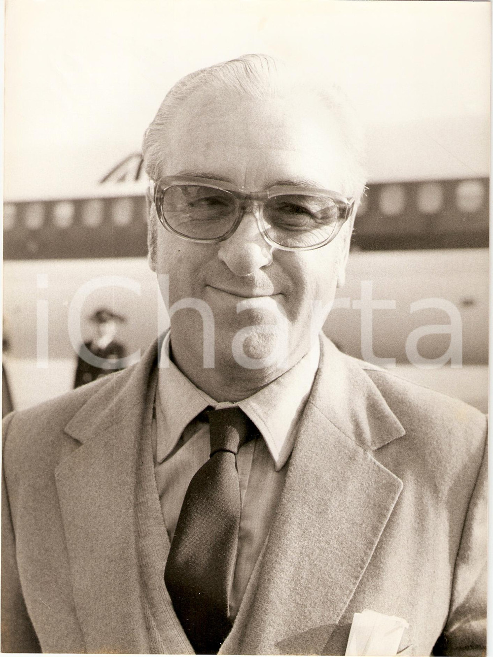 Fotografia d epoca originale 1985 ca CLUB ATLETICO PENAROL Calcio URUGUAY Roque MASPOLI Allenatore Fotografia 1