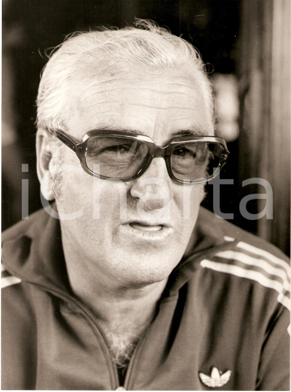 Fotografia d epoca originale 1985 ca CLUB ATLETICO PENAROL Calcio URUGUAY Roque MASPOLI Allenatore Foto 1