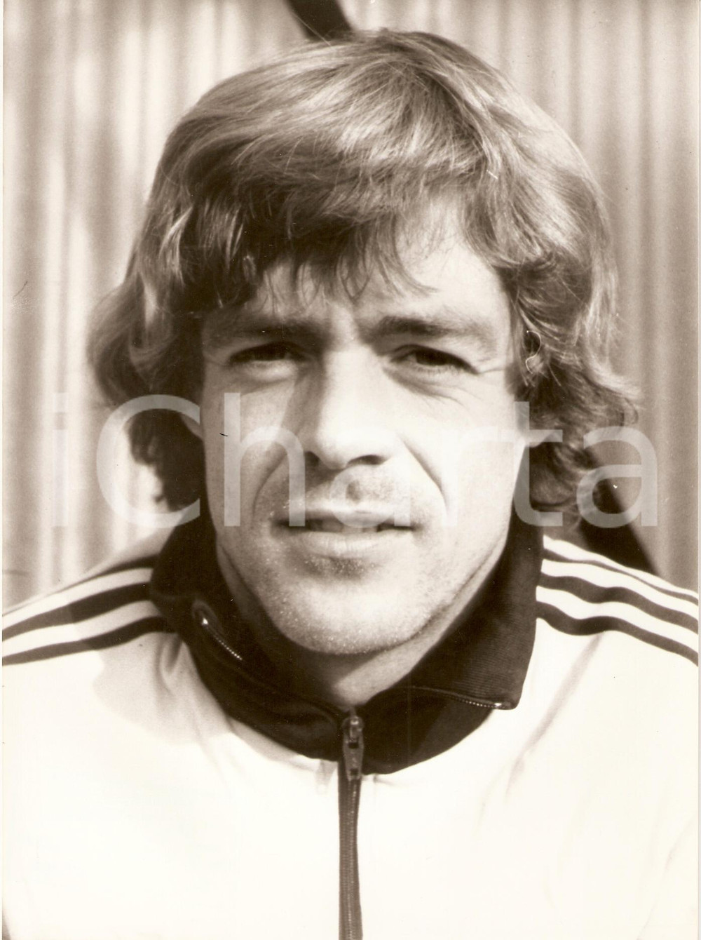 Fotografia d epoca originale 1975 ca OLANDA Calcio Nicolaas Johnny REP Ritratto Fotografia 1