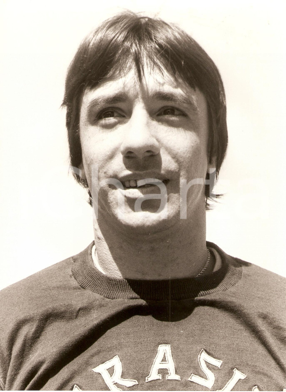 Fotografia d epoca originale 1974 BRASILE Calcio MONDIALI Ritratto Renato CUNHA VALLE Portiere Fotografia 1
