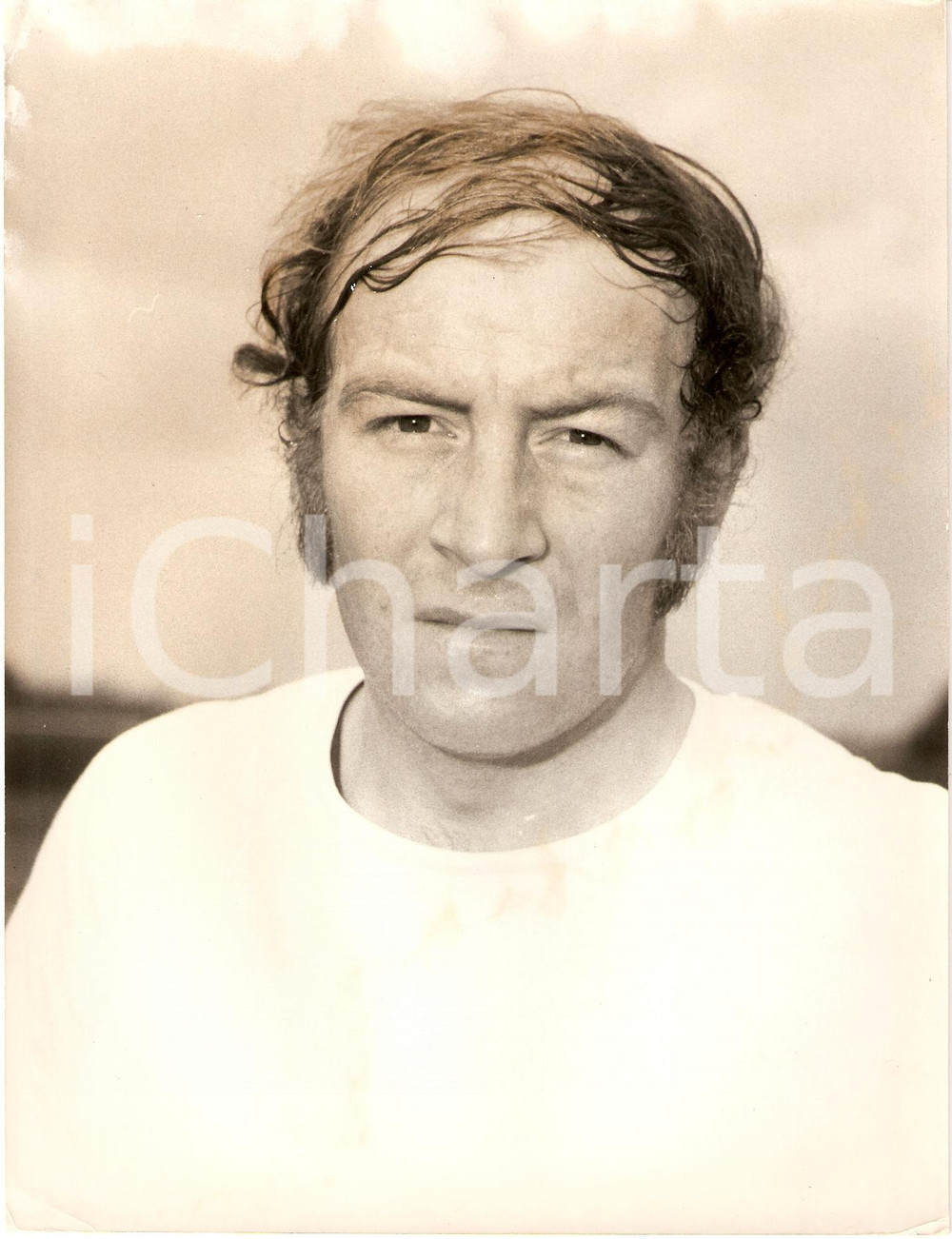 Fotografia d epoca originale 1970 ca TOTTENHAM HOTSPUR Calcio INGHILTERRA Ralph COATES Ritratto Fotografia 1