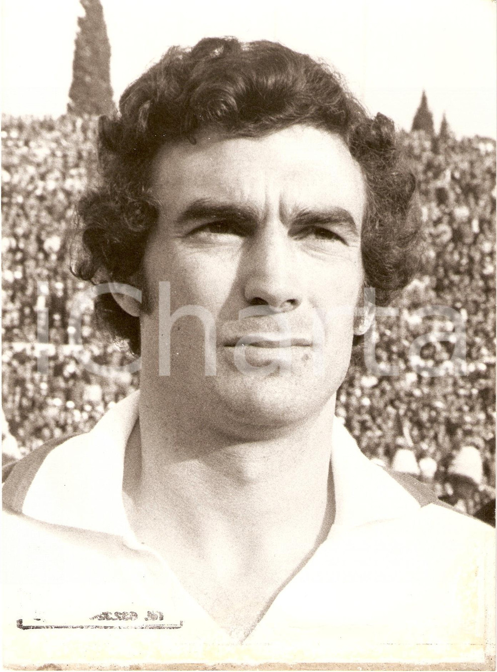 Fotografia d epoca originale 1974 INGHILTERRA Calcio MONDIALI Trevor BROOKING Ritratto Calciatore Foto 1 1