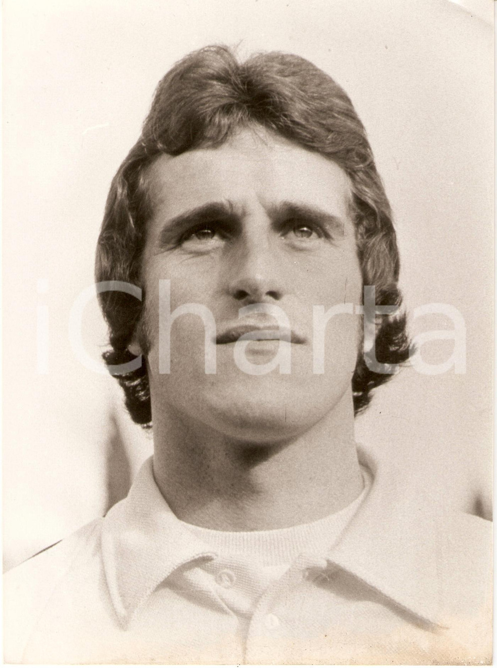 Fotografia d epoca originale 1980 ca INGHILTERRA Calcio Ray CLEMENCE Calciatore Ritratto Fotografia 1