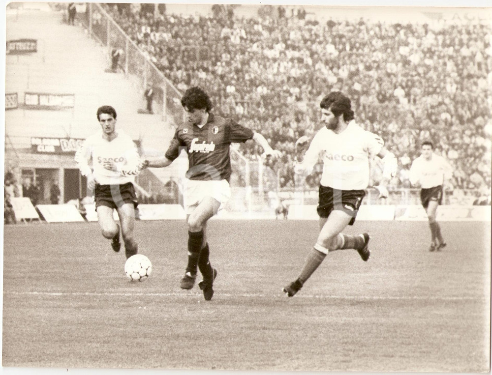 Fotografia d epoca originale 1988 CAMPIONATO Calcio BOLOGNA  PISA Marco Antonio DE MARCHI azione Fotografia 1