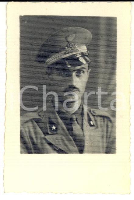 Fotografia d epoca originale 1943 ALESSANDRIA Ritratto del militare Mario PIGNARI alla sua scimmietta Foto 1