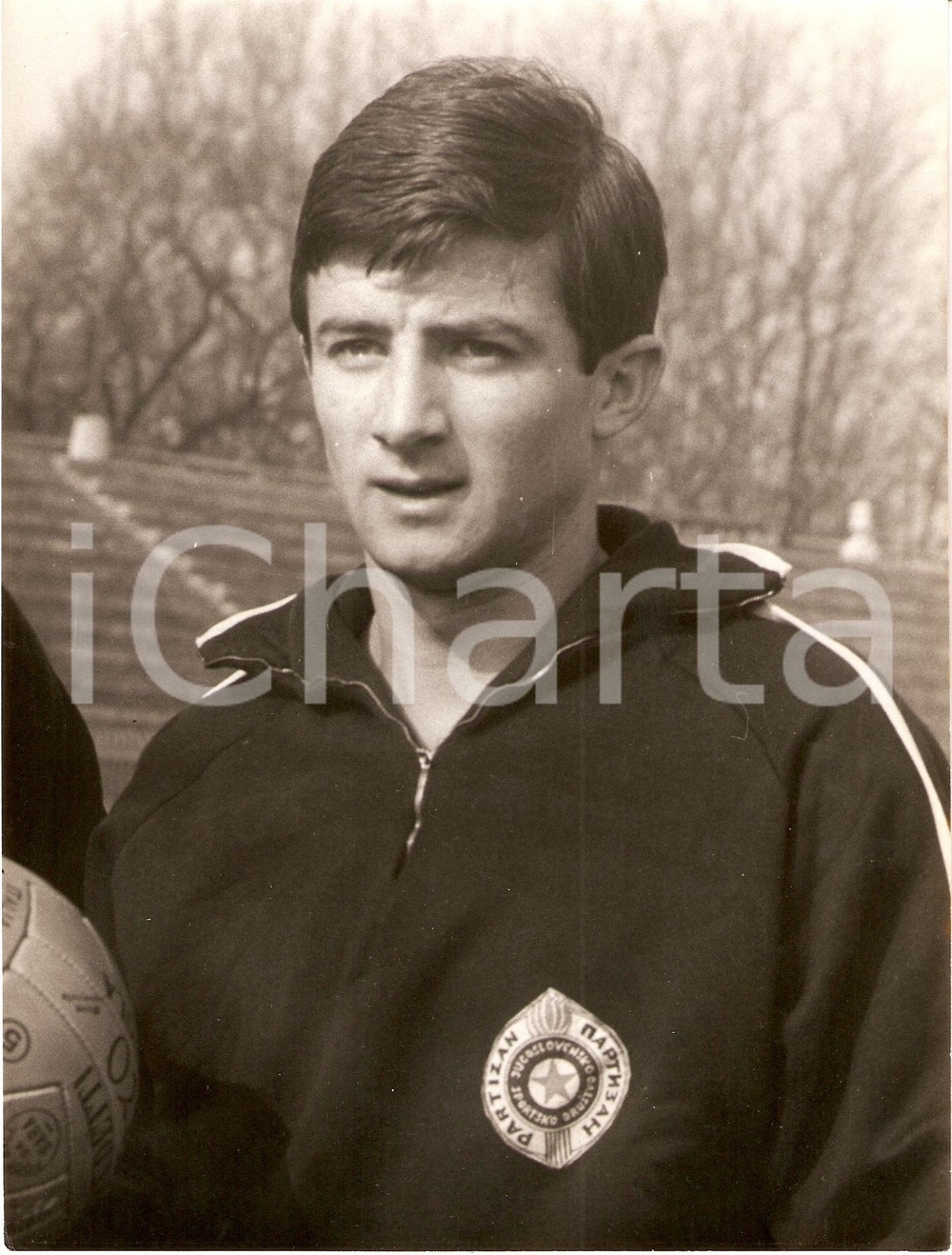 Fotografia d epoca originale 1970 circa JUGOSLAVIA Calcio FK PARTIZAN BELGRADO Vladica KOVACEVIC Fotografia 1