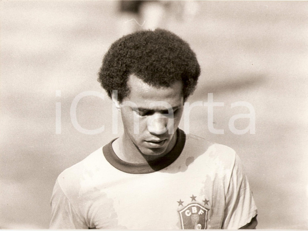 Fotografia d epoca originale 1982 BRASILE Calcio MONDIALI Luiz Carlos Ferreira LUIZINHO sconfitta Fotografia 1