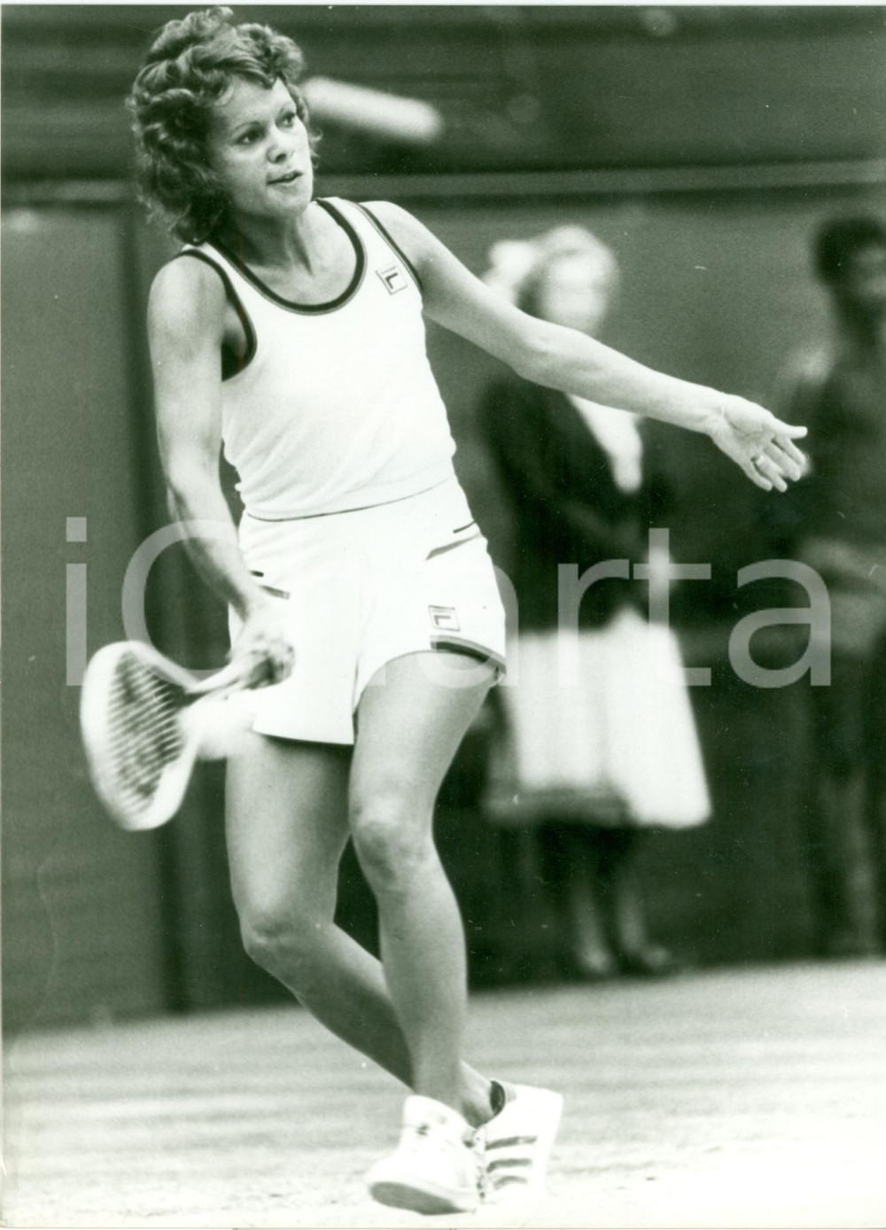 Fotografia d epoca originale 1980 ca TENNIS Ritratto campionessa Yvonne GOOLAGONG Fotografia 1