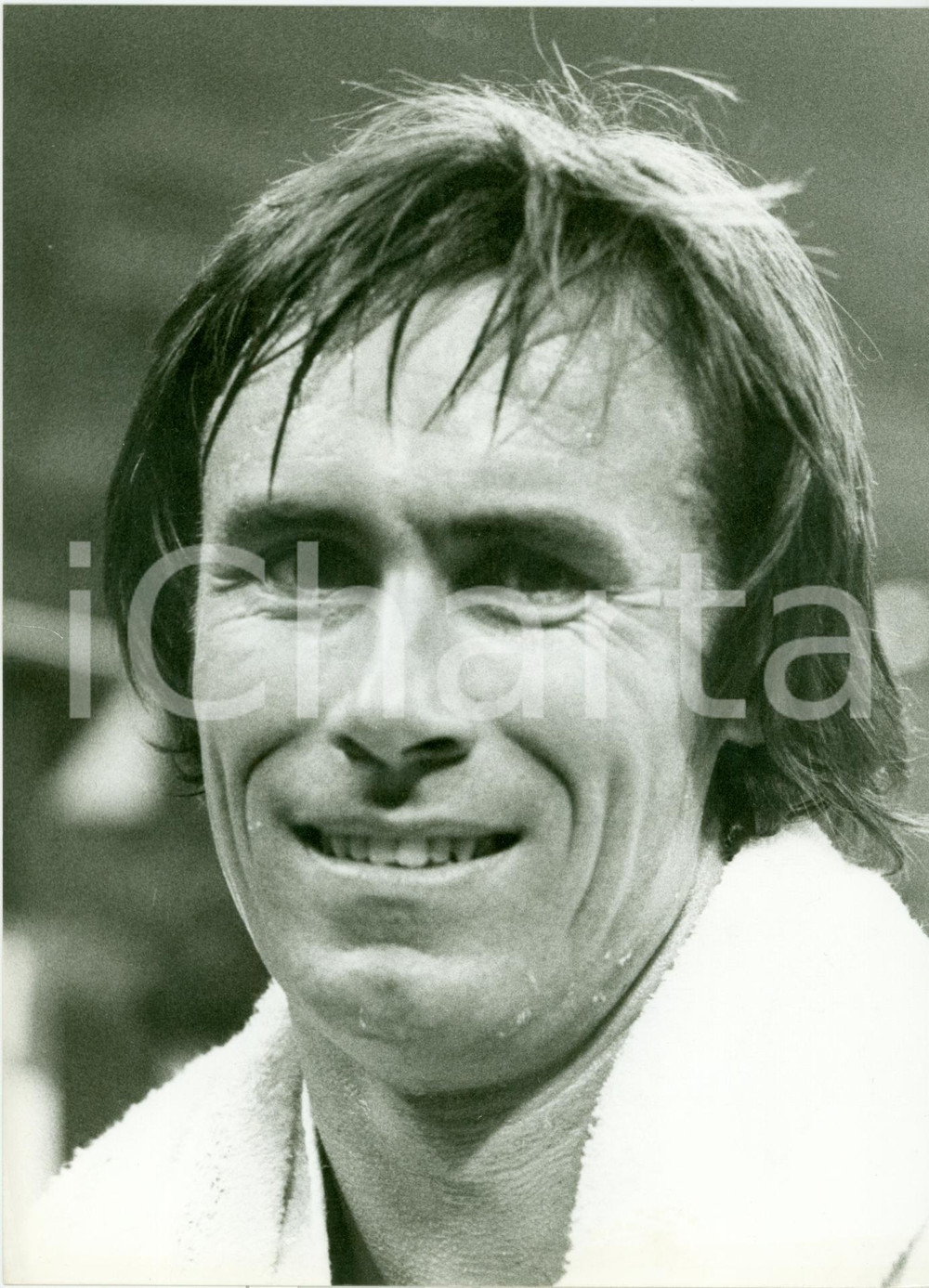 Fotografia d epoca originale 1980 ca AUSTRALIA Tennis Ritratto John ALEXANDER tennista Fotografia 1