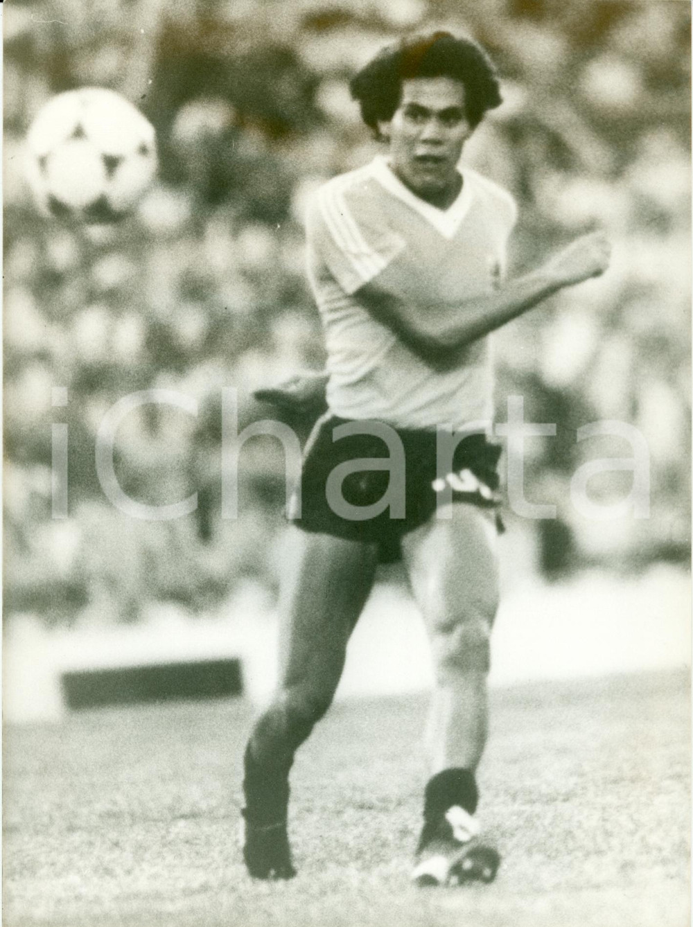 Fotografia d epoca originale 1980 ca URUGUAY CALCIO  Ritratto Ruben PAZ Fotografia 2 1