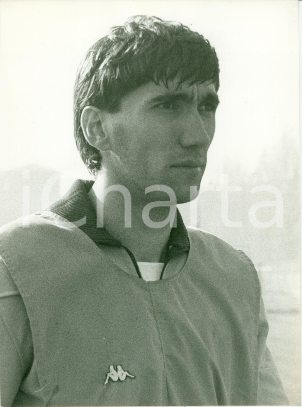 Fotografia d epoca originale 1980 ca JUGOSLAVIA Calcio Ritratto Zlatko VUJOVIC calciatore Fotografia 1