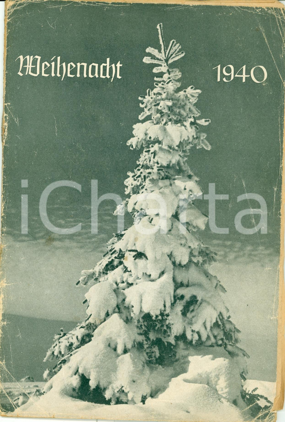 Libro, pubblicazione d epoca 1940 WEIHNACHT Storie e canzoni di NATALE Illustrato Pubblicazione 1