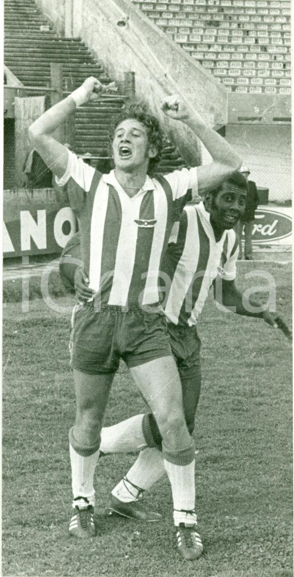 Fotografia d epoca originale 1975 ca URUGUAY Calcio Ritratto Ferdinando MORENA Fotografia 1